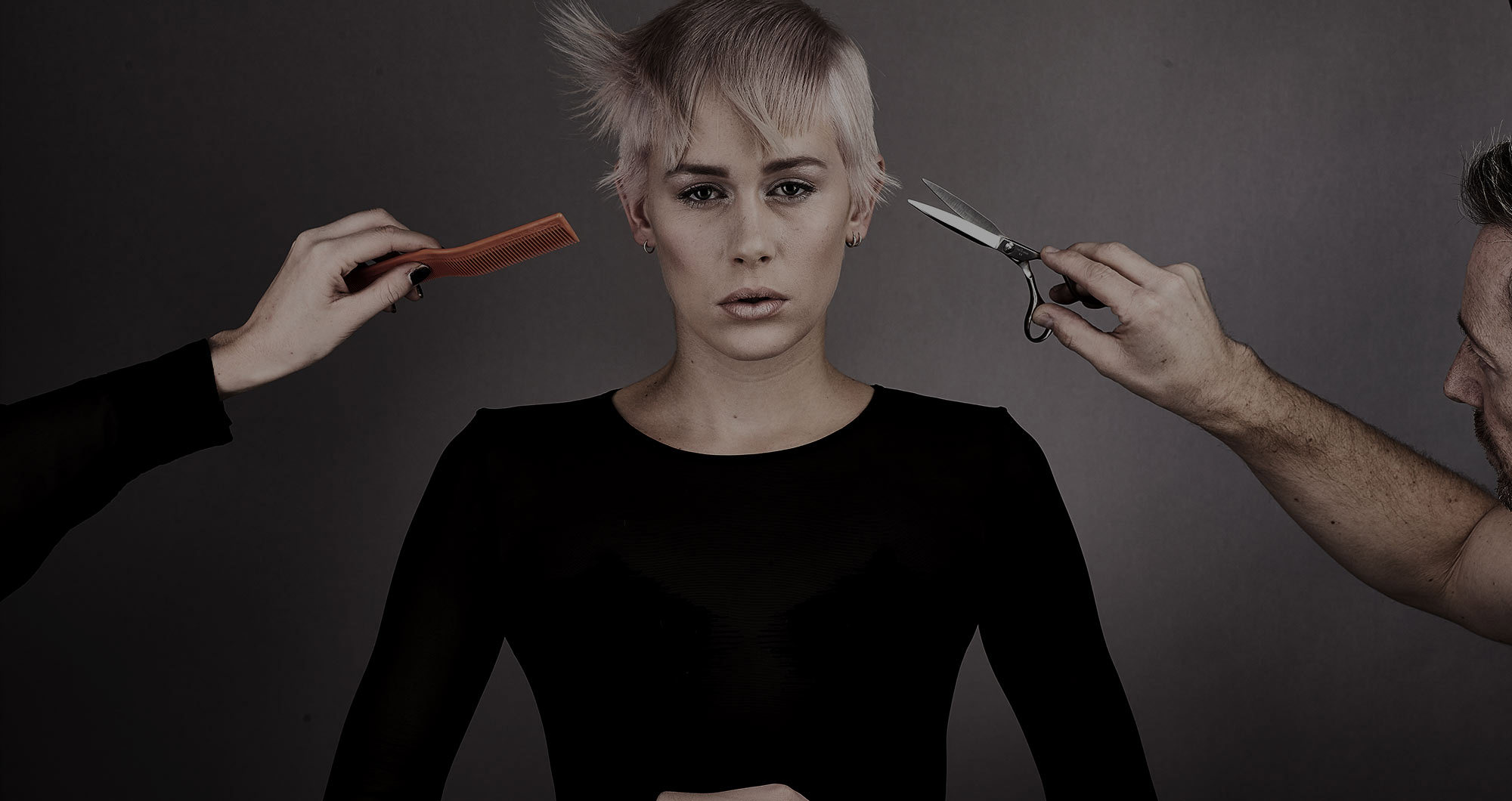 Geometric Hair Design: Soft Transitions with Structured Precision